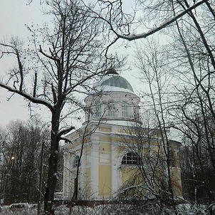 Храм в Вонлярово, съемка на Крещение (20 января 2017 года)