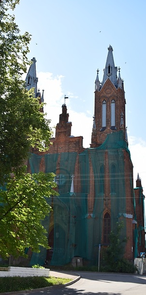 Храм Непорочного Зачатия Пресвятой Девы Марии (красный костёл) в Смоленске